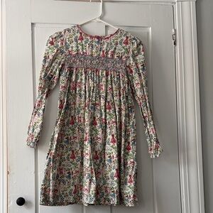 Mini Boden Bess Cosy Smocked Dress